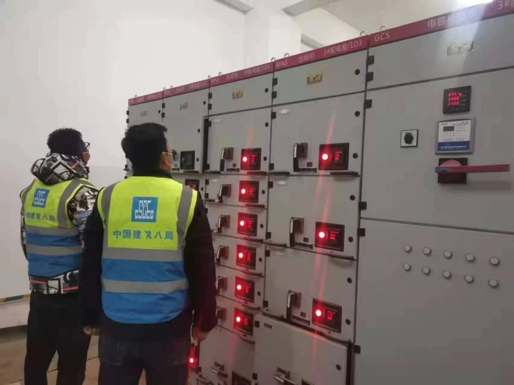 Kinijos statybos projekto elektros paskirstymo sistemos atvejo analizė
